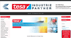 Desktop Screenshot of jk-tesa-shop.de